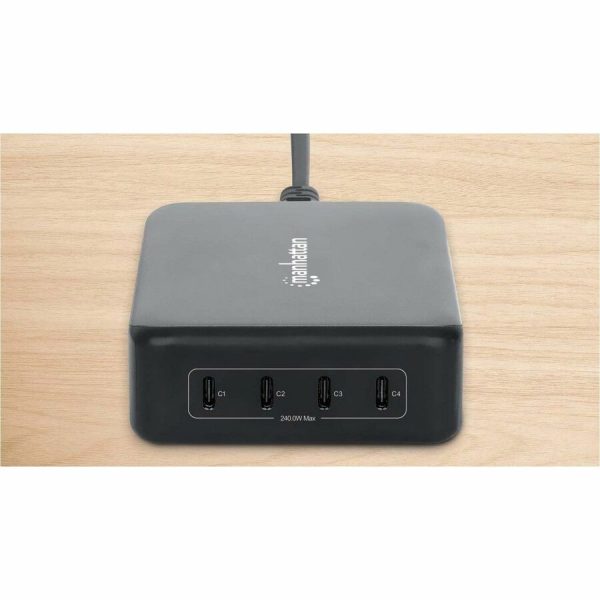 Manhattan 4-Port GaN USB Power Delivery Charging Station - 240 W / PD 3.1 - Image 3