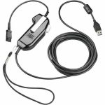 Poly SHS 2626-14 USB-PTT Secure Voice Monaural Serialized PTT Momentary TAA