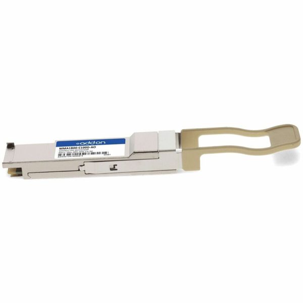 AddOn Mellanox MMA1B00-C100D Compatible TAA Compliant 100GBase-SR4 QSFP28 Transceiver (MMF, 850nm, 100m, MPO, DOM) - Image 2