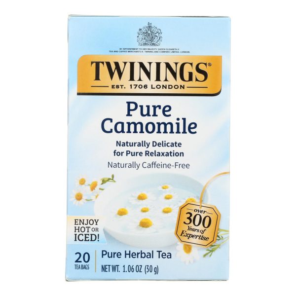 Twinings Tea Jacksons of Piccadilly Tea - Pure Chamomile - Case of 6 - 20 Bags - Image 2