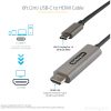 StarTech.com 6ft (2m) USB C to HDMI Cable 4K 60Hz with HDR10, Ultra HD USB Type-C to HDMI 2.0b Video Adapter Cable, DP 1.4 Alt Mode HBR3 - Image 2