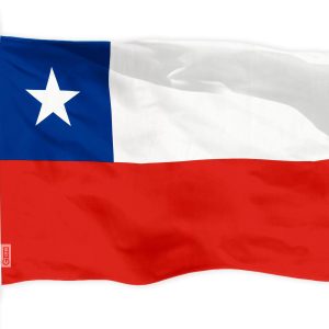 Chile (Chilean) Flag 150D Printed Polyester 3x5 Ft