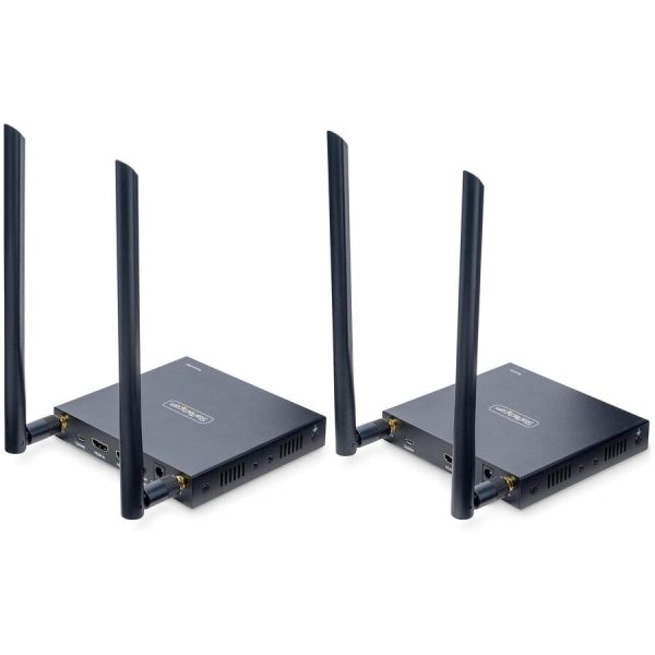 StarTech.com Wireless HDMI Extender, 4K 60Hz, Transmitter and Receiver Kit, Up to 165ft (50m), No Line-Of-Sight Required, IR Extension - Image 2