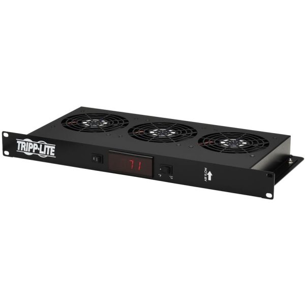 Eaton Tripp Lite Series 1U Blanking Panel with Temperature Sensor and High-Performance Fans - Image 4