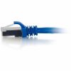 C2G 10ft Cat6a Snagless Shielded (STP) Network Patch Cable - Blue - Image 4