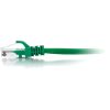 C2G 6in Cat6 Ethernet Cable - Snagless Unshielded (UTP) - Green - Image 2