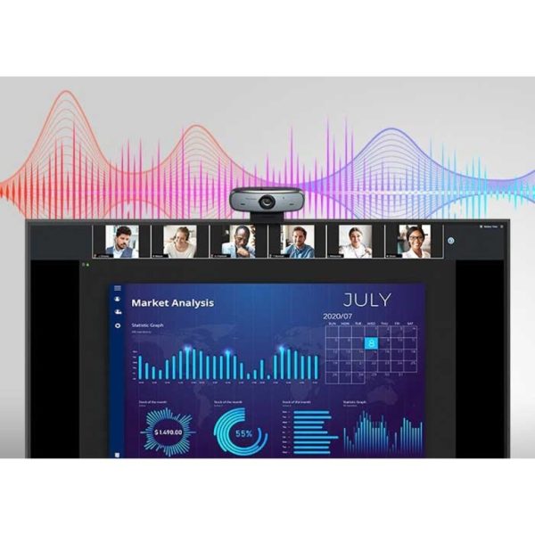ViewSonic VB-CAM-002 Video Conferencing Camera - 30 fps - Black, Silver - Micro USB - Image 8