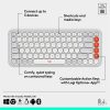 Logitech POP ICON KEYS Wireless Bluetooth Keyboard, Comfortable Typing, Programmable Keys, Easy-Switch Between up to 3 Devices (Off-white & Orange) - Image 6