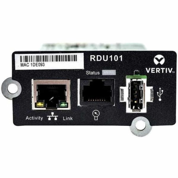 Vertiv Liebert IntelliSlot RDU101 - Network Card | Remote Monitoring - Image 2