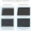 StarTech.com 19-inch 5:4 Computer Monitor Privacy Filter, Anti-Glare Privacy Screen w/51% Blue Light Reduction, +/- 30 deg. View Angle - Image 8