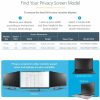 StarTech.com 19-inch 5:4 Computer Monitor Privacy Filter, Anti-Glare Privacy Screen w/51% Blue Light Reduction, +/- 30 deg. View Angle - Image 9