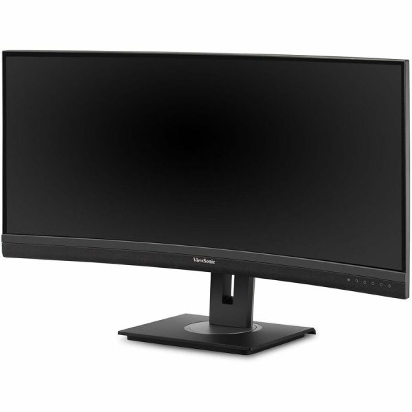 ViewSonic VG3456C 34 Inch 21:9 1440p Curved Monitor with Ergonomic Design, 100W USB C, Docking Built-In, Gigabit Ethernet RJ45 for Home and Office - Image 5