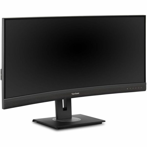 ViewSonic VG3456C 34 Inch 21:9 1440p Curved Monitor with Ergonomic Design, 100W USB C, Docking Built-In, Gigabit Ethernet RJ45 for Home and Office - Image 6