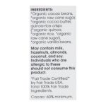 Alter Eco Americas Organic Chocolate Bar - Dark Quinoa - 2.82 oz Bars - Case of 12