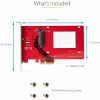 StarTech.com U.3 to PCIe Adapter Card, PCIe 4.0 x4 Adapter For 2.5" U.3 NVMe SSDs, SFF-TA-1001 PCI Express Add-in Card, TAA Compliantn - Image 5