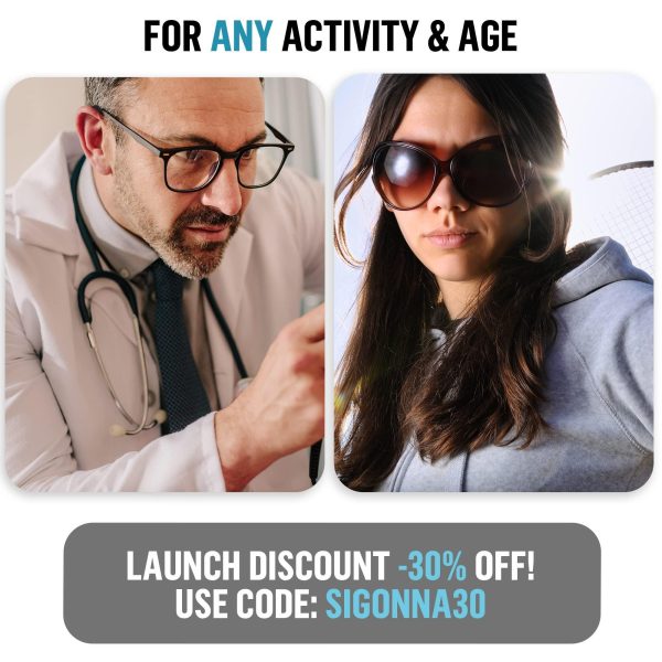 SIGONNA Eyeglass Ear Grips   Glasses Ear Cushion   Silicone Glasses Ear Grip   Eyeglass Accessories Glasses Grip   Ear Grips Hooks for Glasses   6 Pairs (Clear) - Image 7