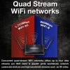 TRENDnet AC2600 MU-MIMO Wireless Gigabit Router, Increase WiFi Performance, WiFi Guest Network, Gaming-Internet-Home Router, Beamforming, 4K streaming, Quad Stream, Dual Band Router, Black, TEW-827DRU - Image 4