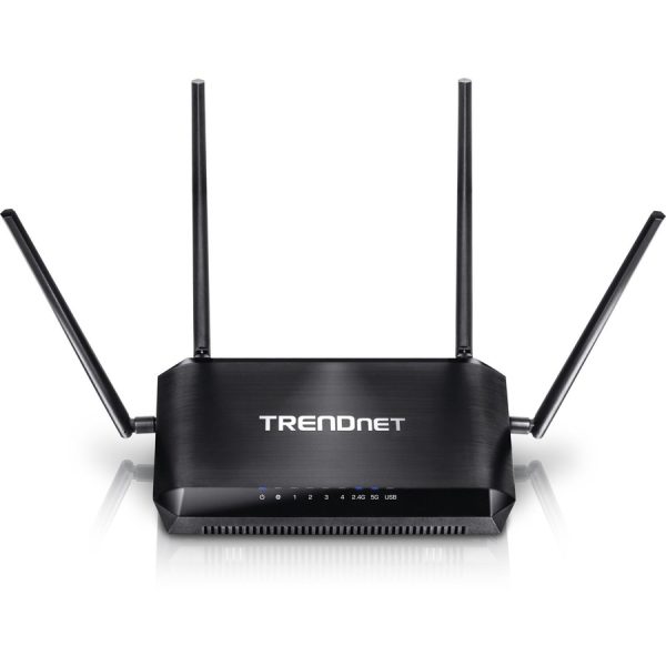 TRENDnet AC2600 MU-MIMO Wireless Gigabit Router, Increase WiFi Performance, WiFi Guest Network, Gaming-Internet-Home Router, Beamforming, 4K streaming, Quad Stream, Dual Band Router, Black, TEW-827DRU - Image 9
