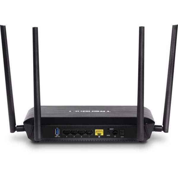 TRENDnet AC2600 MU-MIMO Wireless Gigabit Router, Increase WiFi Performance, WiFi Guest Network, Gaming-Internet-Home Router, Beamforming, 4K streaming, Quad Stream, Dual Band Router, Black, TEW-827DRU - Image 10