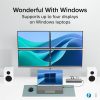 Plugable Thunderbolt 4 Dock for Quad Monitors 100W, Thunderbolt Docking Station - Image 2