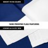 G128 Flag Pole 6FT Black Tangle Free & Finland Finnish Flag 3x5 Ft Combo Printed 150D Polyester - Image 5