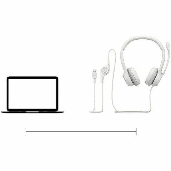 Logitech H390 USB-A Computer Headset - Image 7