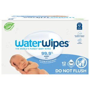 WaterWipes - Baby Wipes Water Based Unscented - Case of 1-720 Count