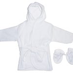 White Terry Robe With Booties 960w
