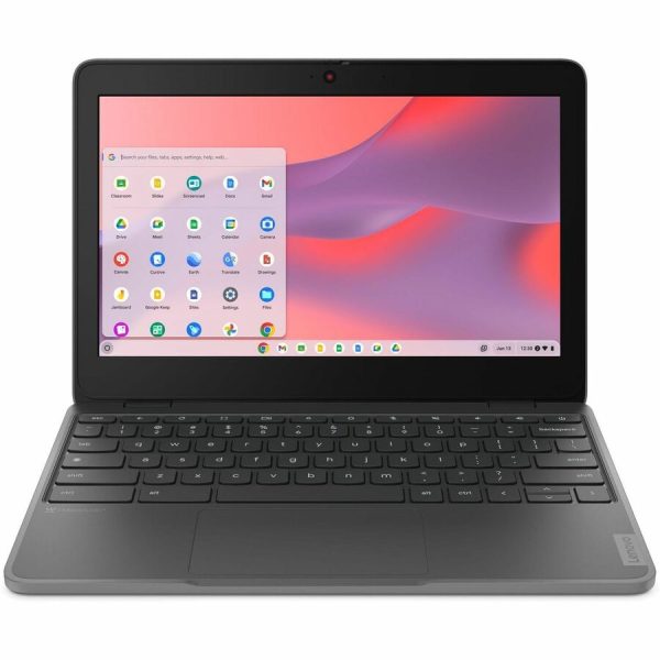 Lenovo 100e Chromebook Gen 4 100e 82W0000PUS 11.6" Chromebook - HD - Octa-core (ARM Cortex A76 + Cortex A55) - 8 GB - 64 GB Flash Memory - English Keyboard - Graphite Gray