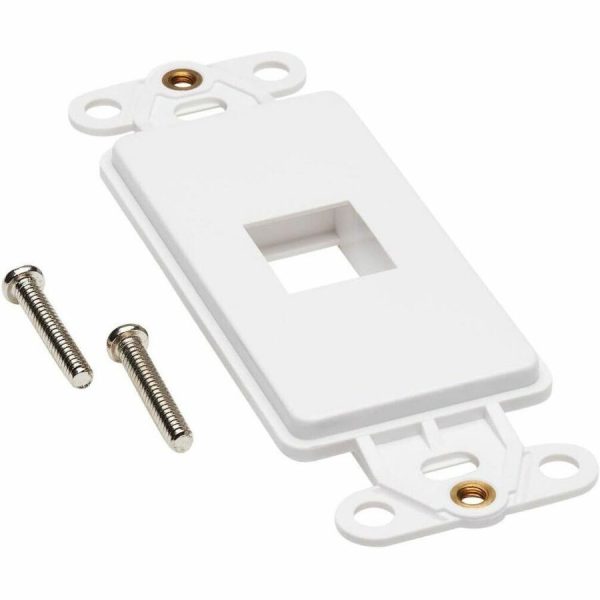 Eaton Tripp Lite Series Center Plate Insert, Decora Style - Vertical, 1 Port, TAA - Image 6