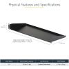 StarTech.com 1U Server Rack Cabinet Shelf - Fixed 7" Deep Cantilever Rackmount Tray for 19" Data/AV/Network Enclosure w/cage nuts, screws - Image 3
