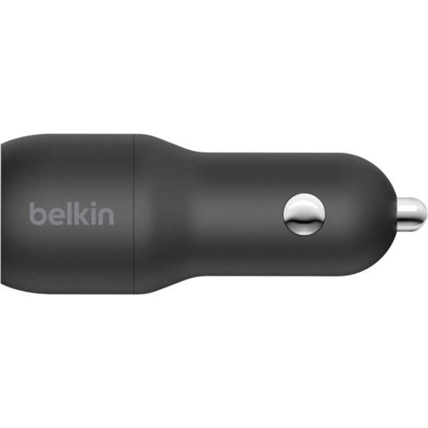 Belkin BoostCharge Dual USB-A Car Charger 24W - Image 2