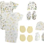 Unisex Newborn Baby 8 Pc  Sets Nc_0574