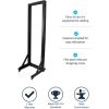 StarTech.com 2-Post 42U Mobile Open Frame Server Rack, Two Post 19in Network Rack with Casters, Rolling Open Rack for AV/Data/IT Equipment - Image 6