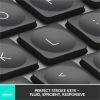 Logitech MX Keys Mini Minimalist Wireless Illuminated Keyboard, Compact, Bluetooth, Backlit, USB-C, Black - Image 2