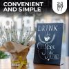 Small Chalkboard Signs with Stand 6x8 in   Table Top Chalk Board to Write On with Stand   Tabletop Chalkboard   Mini Chalkboard Signs with Stand   Blackboard Display Tabletop - Image 4