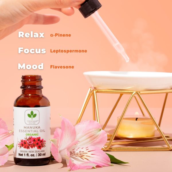 100% Pure Manuka Oil from New Zealand | Therapeutic Grade Essential Oil for Wound Care Skin Soothing Nail & Scalp Health | Organic Undiluted Cold Pressed Manuka for Face Hair & Body - Image 7