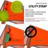 Lite Dog Vest. Coverage to Mid Back. Reflective Hi Visibility Blaze Orange Fluorescent Fabric Helps to Keep Them in Sight and Safe On and Off Leash. - Image 5