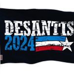 G128 DeSantis Election 2024 Flag | 3x5 Ft | LiteWeave Pro Series Printed 150D Polyester |Election Flag, Indoor/Outdoor, Vibrant Colors, Brass Grommets, Thicker and More Durable Than 100D 75D Polyester
