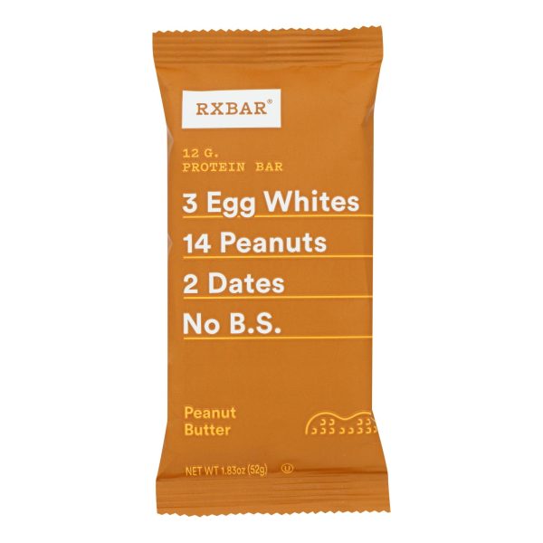 RxBar - Protein Bar - Peanut Butter - Case of 12 - 1.83 oz. - Image 2