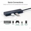 Plugable USB C to USB Adapter Hub, 4 Port USB 3.0 Hub, USB Splitter for Laptop - Image 5