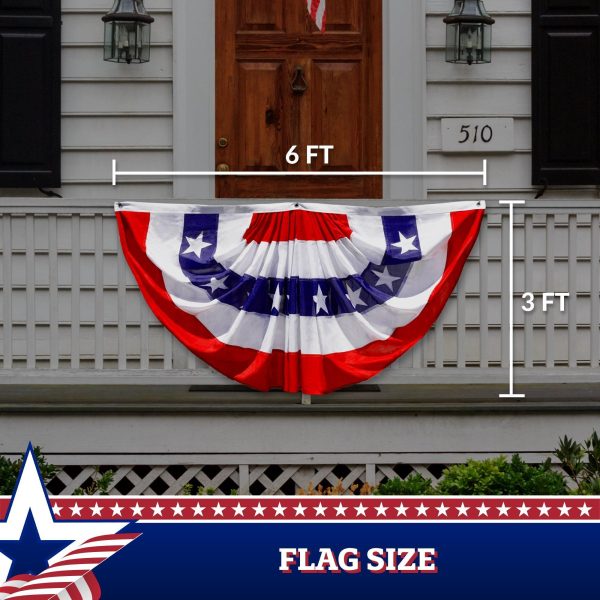 Fan Flag 3x6FT 2-Pack Printed Polyester By G128 - Image 7