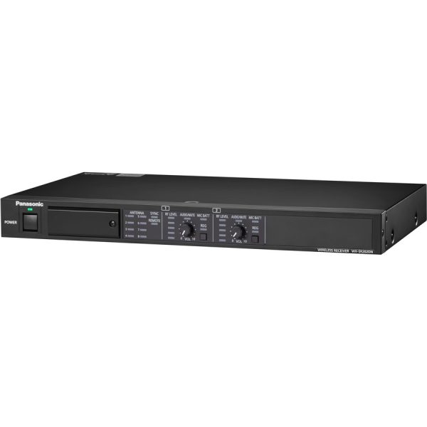 Panasonic WX-SR202DN 2-Channel Dante Digital Wireless Mic Receiver - Image 2