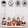 AEVVV Keychains Christmas Nesting Dolls Set of 5 pcs   Matryoshka Doll Key Chain   Russian Souvenir Keychain - Image 3