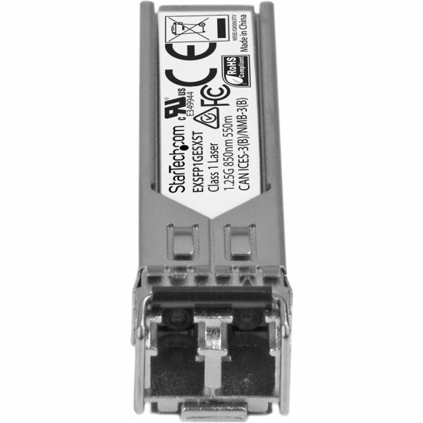 StarTech.com Juniper EX-SFP-1GE-SX Compatible SFP Module - 1000BASE-SX - 1GE SFP 1GbE Multimode Fiber MMF Optic Transceiver 550m DDM - Image 2
