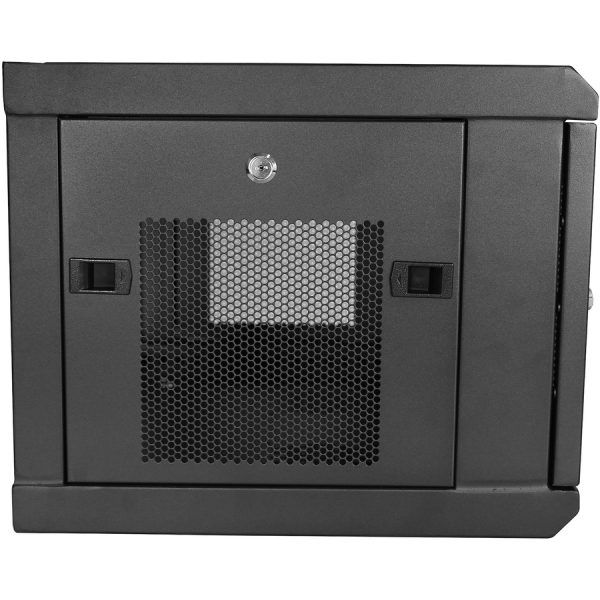 StarTech.com 2-Post 6U Wall Mount Network Cabinet, 19" Wall-Mounted Server Rack for Data / IT Equipment, Small Lockable Rack Enclosure - Image 2