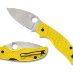SPYDERCO SAGE 5 LW SALT 3" YELLOW