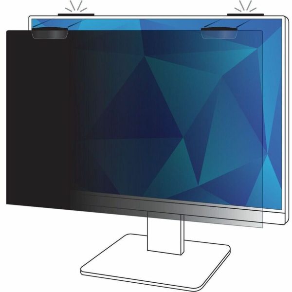 3M™ Privacy Filter for 24in Full Screen Monitor with 3M™ COMPLY™ Magnetic Attach, 16:10, PF240W1EM - Image 5