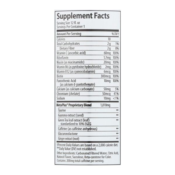 Celsius Sparkling Orange Dietary Supplement  - Case of 12 - 12 FZ
