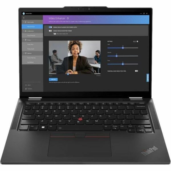Lenovo ThinkPad X13 Gen 5 21LW0029US 13.3" Touchscreen Convertible 2 in 1 Notebook - WUXGA - Intel Core Ultra 7 155U - 16 GB - 1 TB SSD - English Keyboard - Black - Image 5